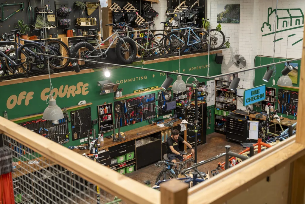 Melbourne's most-loved bike shop, Off Course, has burnt down