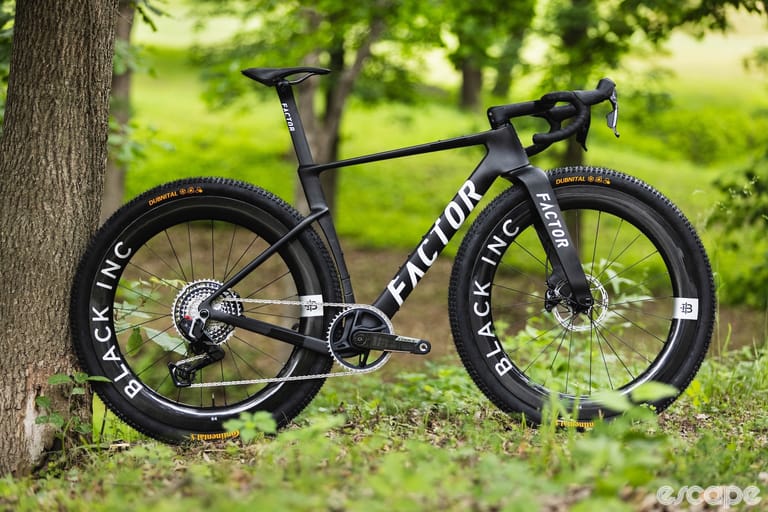 Factor unwraps prototype aero gravel bike at Unbound